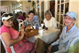 Women Seated at Table for Lunch