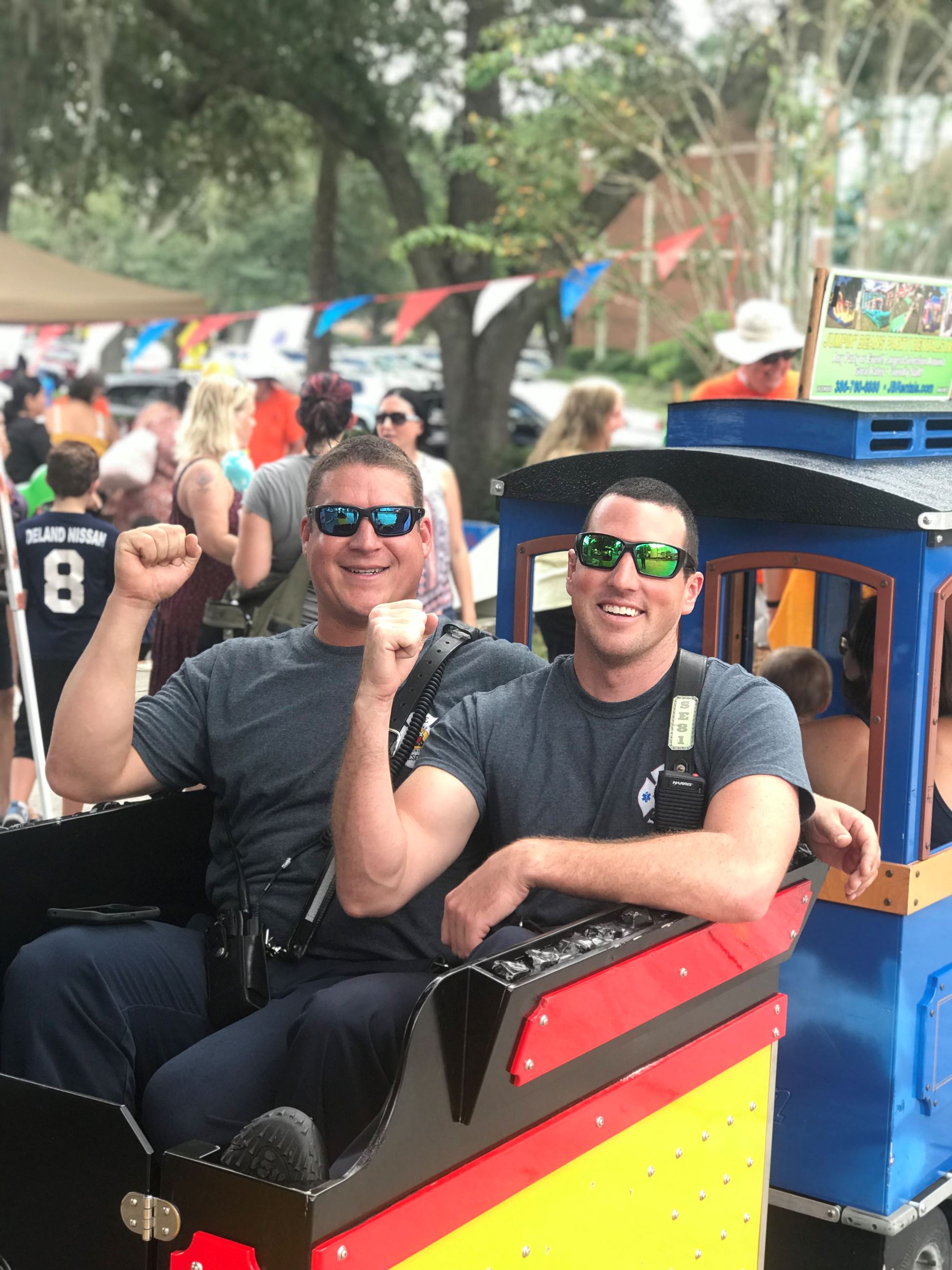 DeLand firefighters Smith, Ferri